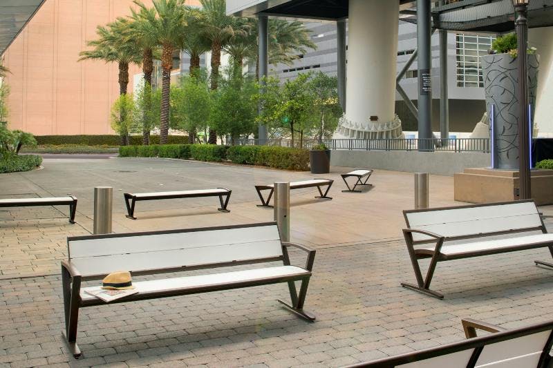 outdoor benches